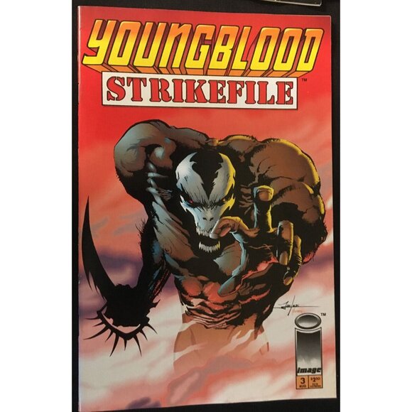 Youngblood Comic Book Mixed Lot of 8 with Alternate Cover Art Circa 1993-1995 - Picture 8 of 9